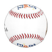 'Best Dad Ever' Fun Father's Day Birthday Gift  Baseball (Rückseite)