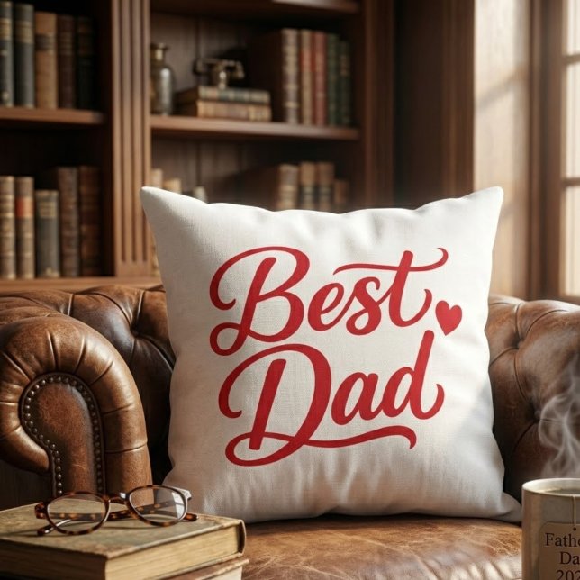 Best Dad Ever Gift Tee Kissen (Von Creator hochgeladen)