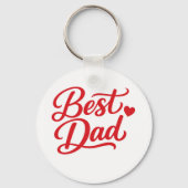 Best Dad Ever Gift Tee Schlüsselanhänger (Vorderseite)