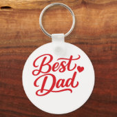 Best Dad Ever Gift Tee Schlüsselanhänger (Vorderseite)