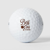 Best Dad Ever Golfball (Vorderseite)
