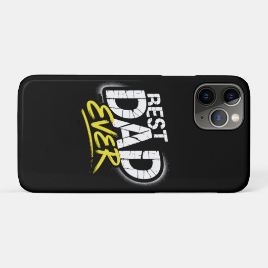 Best Dad Ever Graffiti Art Case-Mate iPhone Hülle (Rückseite (Horizontal))