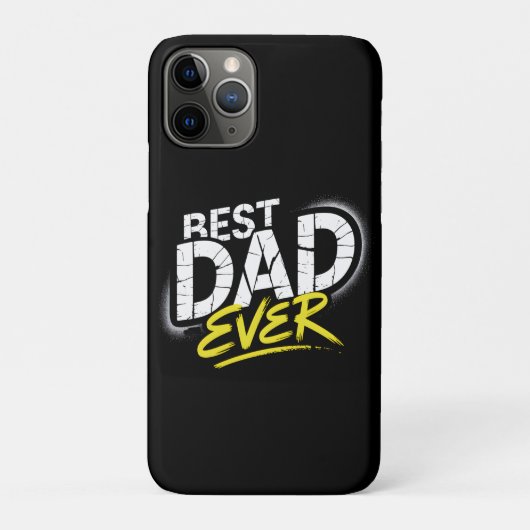 Best Dad Ever Graffiti Art Case-Mate iPhone Hülle (Rückseite)