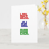 best.dad.ever-Karten Karte (Gelbe Blume)