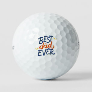 'Best Dad Ever' Lustiges Vatertags-Geschenk zum Ge Golfball