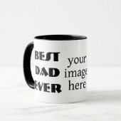 Best dad ever Mug Tasse (Vorderseite Links)