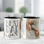 Best Dad Ever Mug Zweifarbige Tasse<br><div class="desc">Customize this mug and give it as a gift!</div>