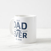 Best Dad Ever – My Hero Mug | Father’s Day Gift Kaffeetasse (Vorderseite Links)