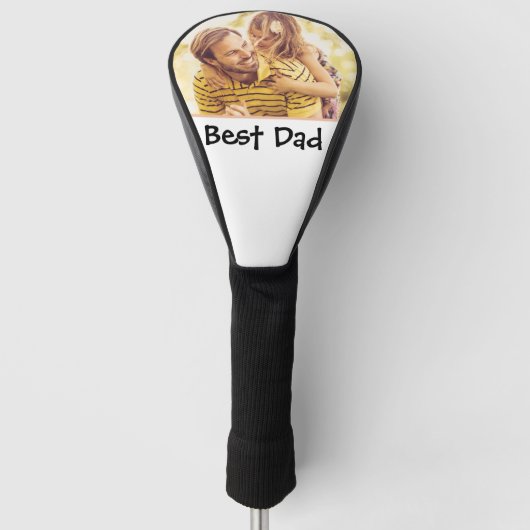Best Dad Ever Personalized Father's Day Golf  Headcover (Vorderseite)