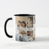 Best Dad Ever Personalized Photo Collage keepsake Tasse (Links)