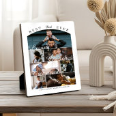 Best Dad Ever Personalized Photo Memory Collage Fotoplatte