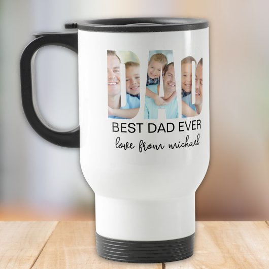 Best Dad Ever Personalized Reisebecher