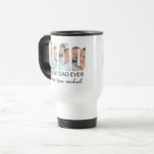 Best Dad Ever Personalized Reisebecher (Vorderseite Links)