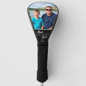 Best Dad Ever Photo Father's Day Golf Headcover (Vorderseite)