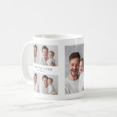 Best Dad Ever Photo | Personalized Father’s Day Kaffeetasse (Vorderseite Links)