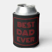 Best Dad Ever Script Custom Dosenkühler (Kanne Vorderseite)