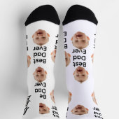 Best Dad Ever Socken, Socken mit benutzerdefiniert (Oben)