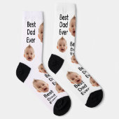 Best Dad Ever Socken, Socken mit benutzerdefiniert (Rechts)
