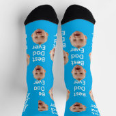 Best Dad Ever Socken, Socken mit benutzerdefiniert (Oben)