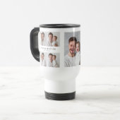 Best Dad Ever Travel Mug | Personalized Photo Gift Reisebecher (Vorderseite Links)
