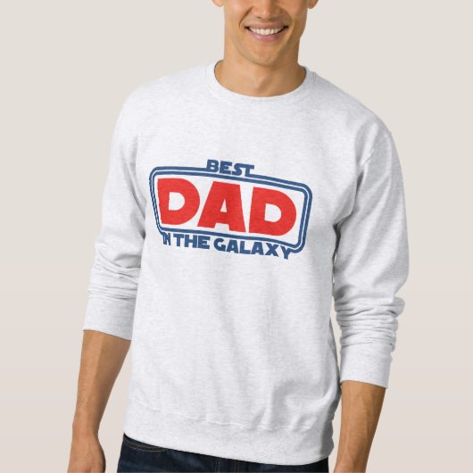 Best Dad in the Galaxy Sweatshirt (Vorderseite)
