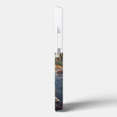 Best Dad photo black 3d text Case-Mate iPhone Hülle (Rückseite / Links)