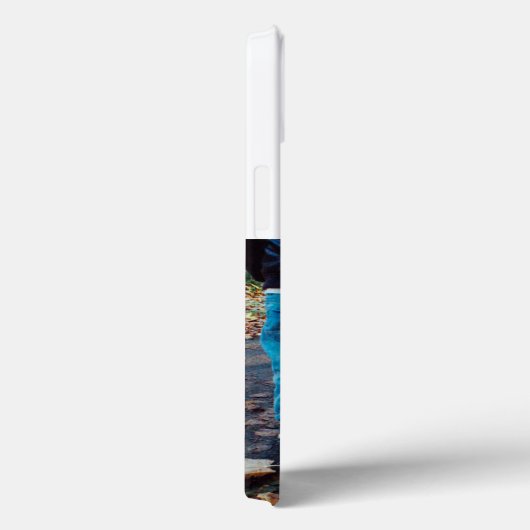 Best Dad photo blue 3d text Case-Mate iPhone Hülle (Rückseite / Rechts)