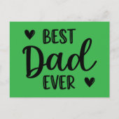 Best dad. postkarte (Vorderseite)