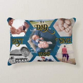 "Best Dad Since" personalizable Dekokissen