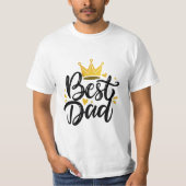 Best Dad T-Shirt (Vorderseite)