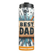 Best Dad - Tool Design for Handy Dads Thermosbecher (Vorderseite)