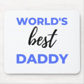 Best Daddy bl Mousepad (Vorne)