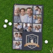 Best Daddy by Par | FotoCollage Golfhandtuch