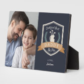 Best Daddy by Par | Golf Vater Foto Fotoplatte (Seite)