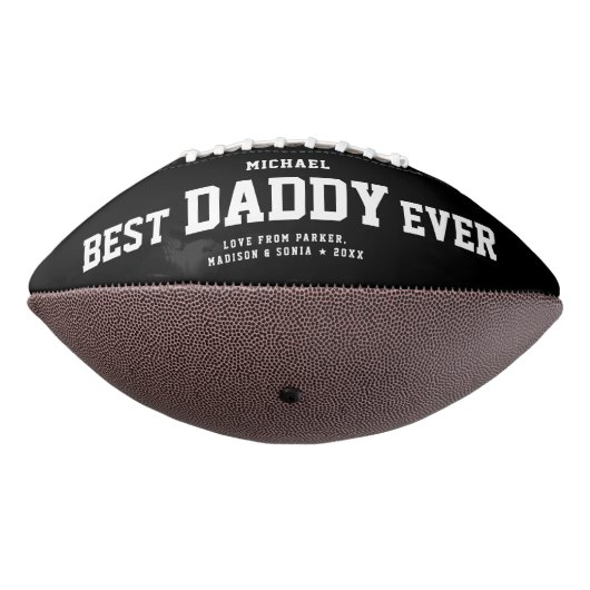 BEST DADDY EVENT Moderne Coole Farbfoto-Collage Football (Gedreht 270)