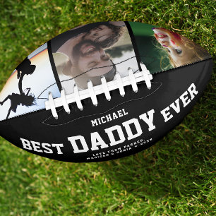 BEST DADDY EVENT Moderne Coole Farbfoto-Collage Football