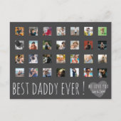 Best Daddy Ever 28 Photo Postkarte (Vorderseite)