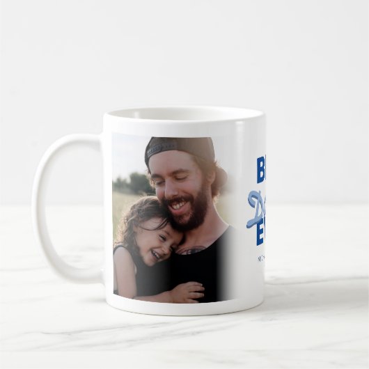 Best Daddy Ever 2 Foto Kaffee Tasse (Links)