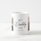 Best Daddy Ever Calligraphy Foto Kaffeemaschine Ta Kaffeetasse (Mittel)