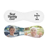 Best Daddy Ever Children Names Baseball (Paneele)