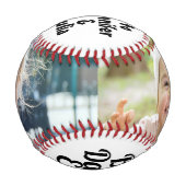 Best Daddy Ever Children Names Baseball (Rückseite)