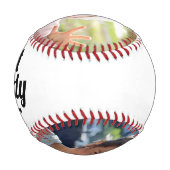 Best Daddy Ever Children Names Baseball (Vorderseite)