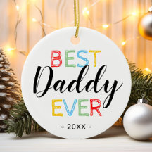 Best Daddy Ever Christmas Foto