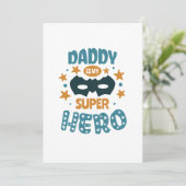 Best Daddy Ever Einladung (Stehend Vorderseite)