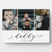 Best Daddy Ever | Foto-Collage des Vaters Fotoplatte (Vorderseite)
