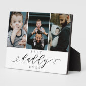 Best Daddy Ever | Foto-Collage des Vaters Fotoplatte (Seite)