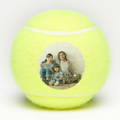 Best Daddy Ever | Foto in Handschrift Tennisbälle (Rückseite)