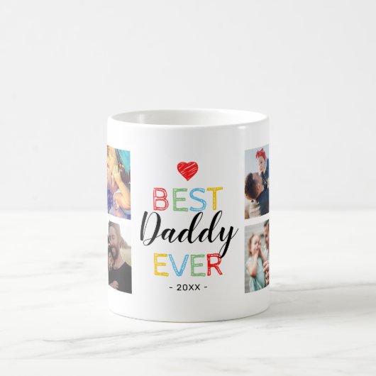 Best Daddy Ever Foto Kaffeetasse (Mittel)