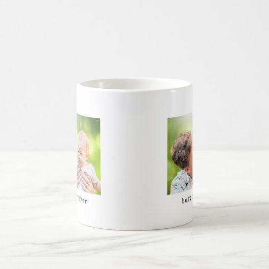 Best Daddy Ever Foto Minimalistisch Kaffeetasse (Mittel)