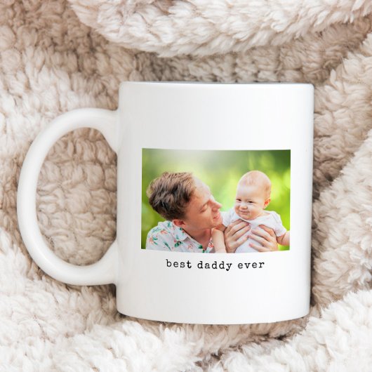 Best Daddy Ever Foto Minimalistisch Kaffeetasse